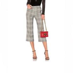Lovers & Friends Grey Plaid Pants